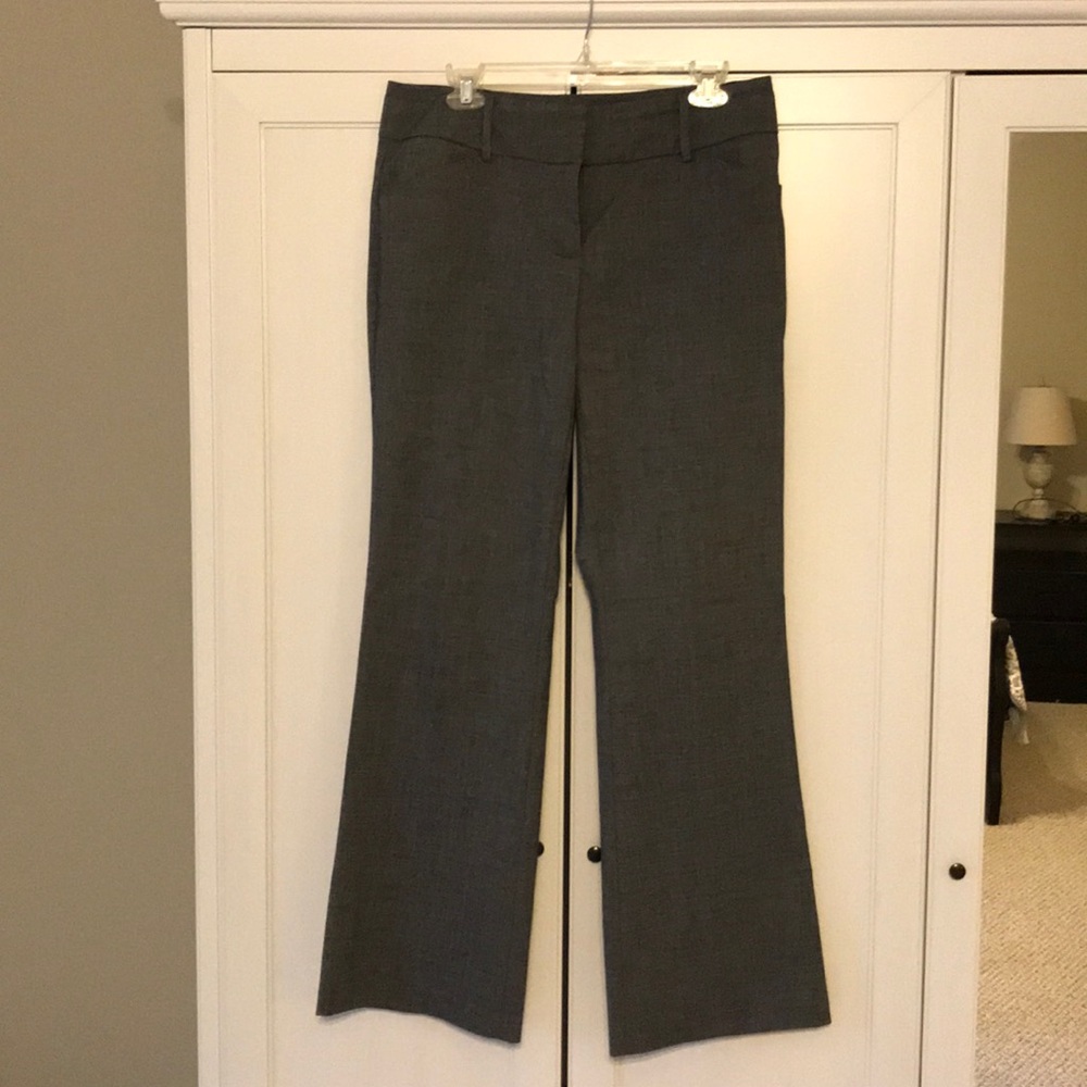 Career straight pants